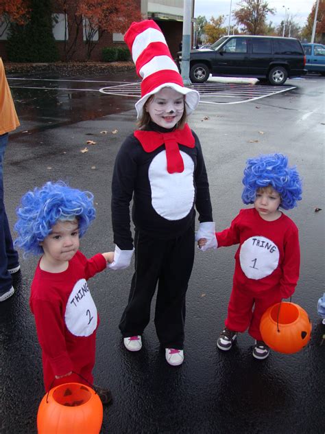 thing one and thing two costumes for halloween|dr seuss thing 1 and 2 costume.